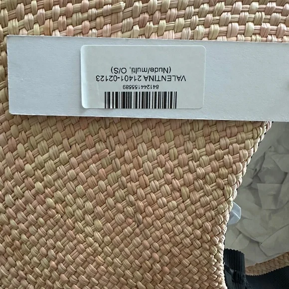 Eugenia Kim Natural Frayed Edge Straw Sun Hat - Picture 5 of 7